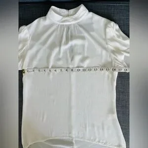 Reformation | Tops | Reformation White Short Sleeve Tee Size